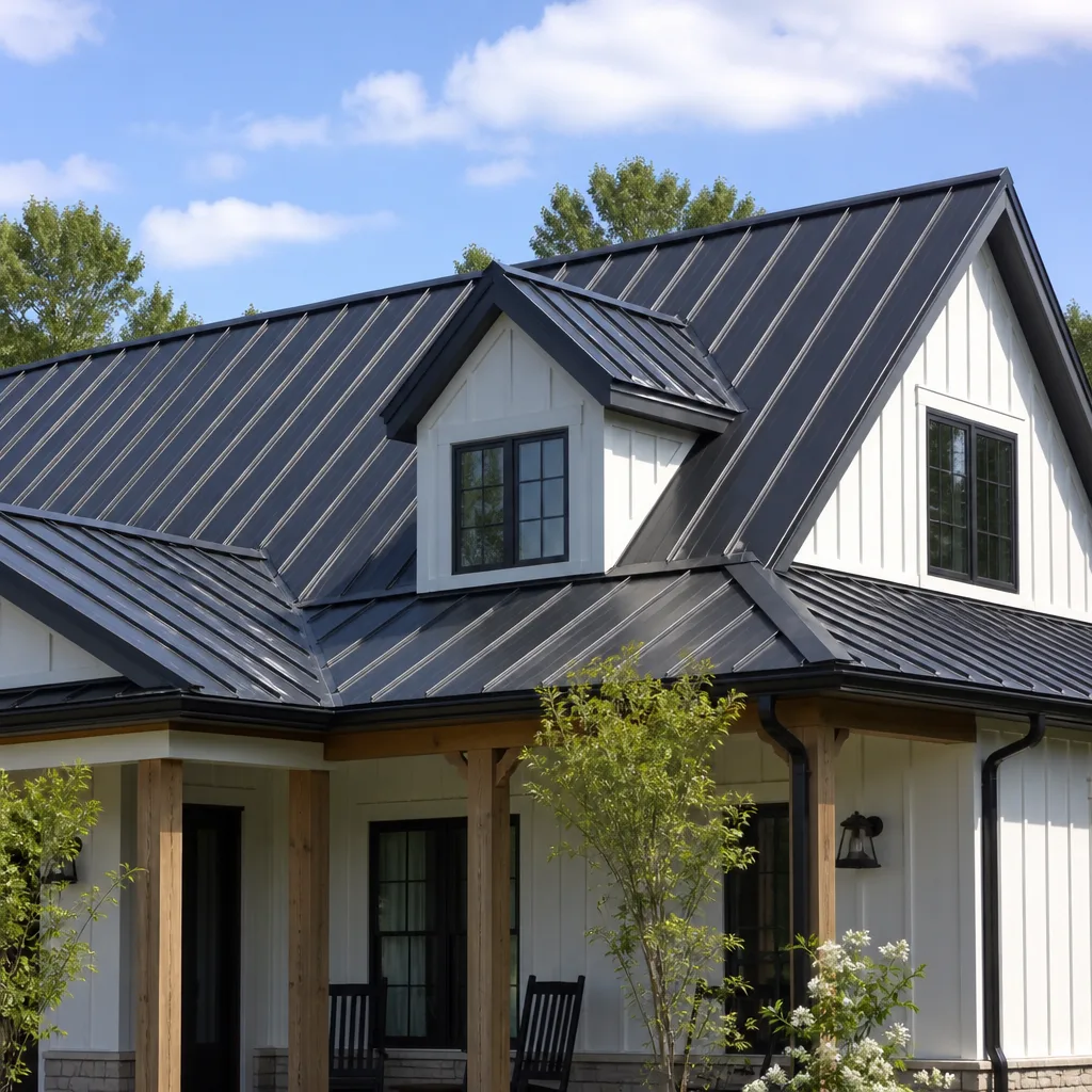 Metal roofing
