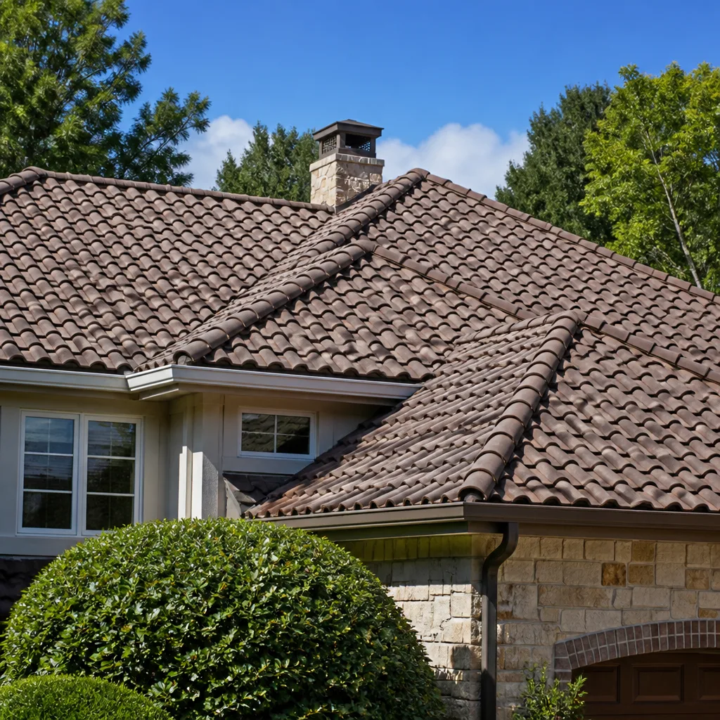 Tile roofing